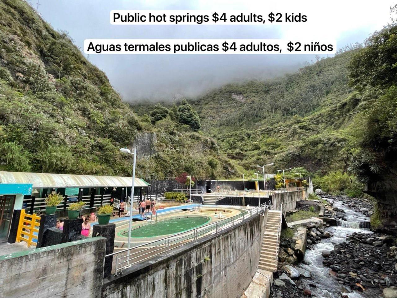 Penthouse W/Rooftop Terrace - Volcano View Banos (Tungurahua) Exterior photo